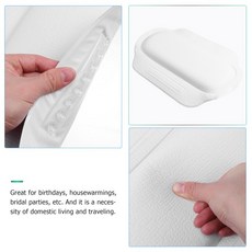 PVC 욕실 베개 스파 욕조용 대형 흡착판 미끄럼 방지 폼 헤드 서포트 샤워 선물 욕조 쿠션 부드러운 여행