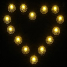 몽키 LED 볼 풍선 조명 웜색 50개 LED조명