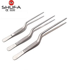 SHUFA 이비인후과핀셋 이엔티포셉 14/16/18cm (귀지제거/슈파 ENT Forceps ), 이엔티핀셋 14cm, 1개