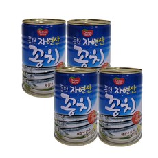 동원 꽁치 통조림 대용량, 280g, 4개