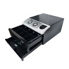 범일금고 캐시박스 매장 카운터용 금고 돈통 2단서랍 블랙색상 NC-350HB