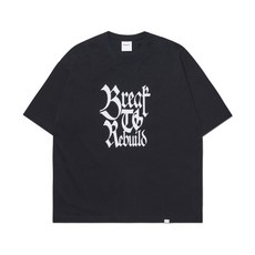 [노매뉴얼] REBUILD T-SHIRT - BLACK