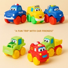 [아이넷] 소프트 미니카 6종세트 / 말랑말랑 자동차 친구들, 미니카6종세트, 1개