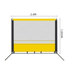테니스 훈련 네트 리바운드 보드 트레이너 그물 스탠드, 테니스 리바운드 네트 (대형)