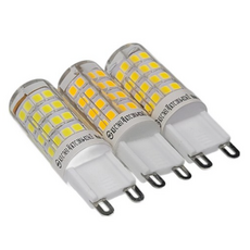 더쎈 LED 할로겐 G9 전구 2.6W 핀타입 꼬마전구 세트, 3개, 전구색