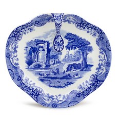 포트메리온 블루 이탈리안 손잡이 접시 21cm 1p