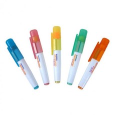 하고로모 분필 홀더 백색 핑크 노랑 연두 파랑 캡 (Araium), 07 A.주황캡