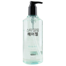 강력한 세팅력과 자연스러운 광택 헤어젤 420ml 2개, 1ml, 1개