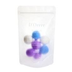 키트니 또르르 양모볼 장난감 공 3cm 7개입, 라벤더드림, 7개