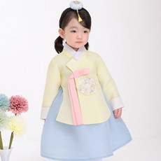 이설한복 10018 맑은리라 여아 유아 아기 생활한복
