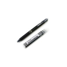 지워지는 펜 프릭션 파이롯트 유성펜 노크 0.5mm 블랙1개 + 리필 1개(3개입), 0.5mm 블랙 1개 + 리필 3개입 1개