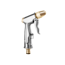 全金屬高壓水槍 園藝澆花洗車噴頭, 金屬, 17cm