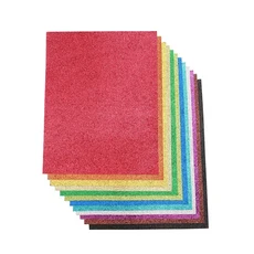 반짝이 스티커 10장 A4 공예 접착 미술 프로젝트 선물, 01 10