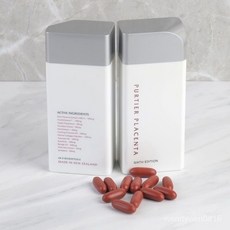 PURTIER PLACENTA 鹿胎盤膠囊 第六版 (60粒) 紐西蘭製造，滋養肌膚，維持青春活力, 1組