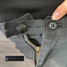 바지 허리 연장 버클 1P, 1개, 상세페이지 참조