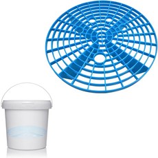 자동차 세차 버킷 인서트 먼지 방지 세척 거트 트랩 차량 디테일링 필터 12인치 직경 또는 3-5 갤런 버킷에 적합 액세서리 파랑 USA, Blue