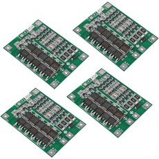 4pcs 4S 40A 리튬 이온 배터리 18650 드릴 모터용 밸런스 PCB BMS 보호 보드 14.8V 16.8V 리포 셀 모듈