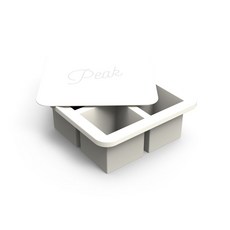 W&P 피크 아이스 워크 엑스트라 라지 큐브 트레이 4구 얼음틀, White