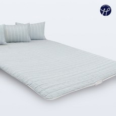 홈홈 국내 제조 먼지없는 세미마이크로 전기 온수 온열 매트커버, 쿠보_민트