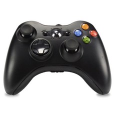 XBOX360 PC 電腦 副廠有線控制器 搖桿 手把 手柄NBA2K26 X360 黑神話悟空 特斯拉 魔物獵人荒野, 1個, 黑色有線控制器