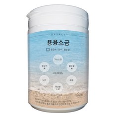 용융소금 1000도 36시간 불순물99%제거 미네랄 깨끗한소금 음용가능, 700g, 1개
