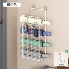 賣場新品雨傘架雨傘收納架雨傘置物架傘架家用雨傘架辦公室雨傘架雨傘收納架免打孔雨傘桶家用門口神器多層放雨傘架壁掛雨傘瀝, 白色【4格+送掛鉤*2】, 1個