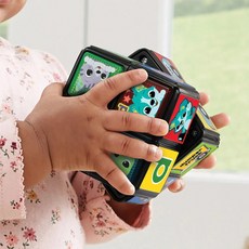 Vtech 字母拚圖魔術方塊 寶寶的第一個魔術方塊 字母 交通工具 顏色 動物 互動 扭轉 探索 歌曲 短語, 1個, Multicolor