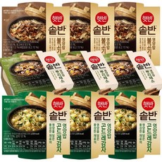 햇반솥반 3종세트(곤드레감자영양밥+불고기버섯영양밥+뿌리채소영양밥), 3세트, 600g