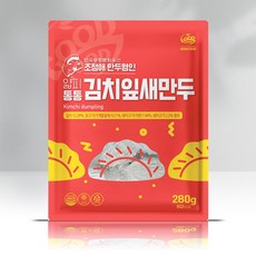 얇피통통 김치잎새만두 280g, 1개
