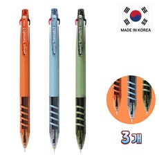 가랑B 국산 3색 니들 볼펜 세도나X 토네이도 0.7mm 펜, 3개
