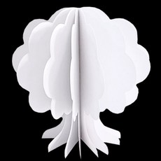 [매직북스] 나무 종이타일 두툼한 두께 북아트, 10개