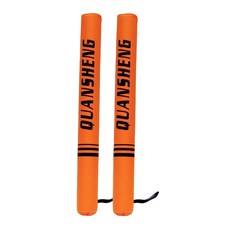拳擊躲閃訓練器，散打搏擊泡沫靶子，手靶棒靶，拳擊訓練反應棒，跆拳道訓練反應棒，軟棍靶，幼兒管教棍，多功能訓練器材, 升級-棍靶58cm(橙色),兩只, 1個