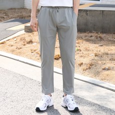 INVERSE 大尺碼鬆緊帶休閒褲