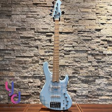 GU Guitars SRB KK524 Kyone Signature 五弦 電貝斯 小競 簽名款 藍色 主動式電路, 1個