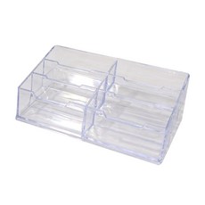 인싱글즈 아크릴 투명 명함꽂이 거치대 대리운전, 1개, 6단