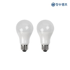 장수램프 LED 조명 A19 12W, 주광색, 2개