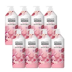 애경 케라시스 퍼퓸 화이트 데이지 린스 1L x8개, 8개