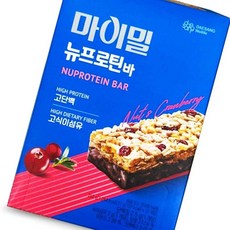 HIT부모님 명절선물 마이밀 뉴프로틴바 12개입 /설날 추석세트