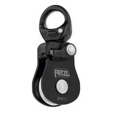 PETZL SPIN L1 滑輪 黑色 高效率95% 戶外攀岩滑輪