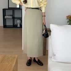 [SML사이즈]여성 하객룩 슬림핏 H라인 스커트 출근룩 데이트룩 격식 오피스룩 롱스커트 스커트 슬림스커트