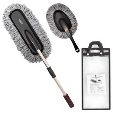 Leto 2合1超細纖維車用除塵撢2件組, 1套