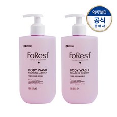 New 포레스트 릴렉싱아로마 바디워시 500mll, 500ml, 2개