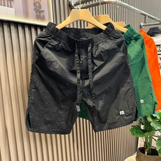 男士韓版寬鬆速幹沙灘褲