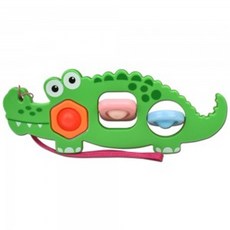 키링 열쇠고리 팝핀 악어 w21 푸쉬팝 버블 키링 열쇠고리