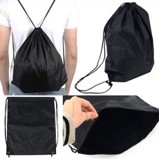 NAUM 블랙 백 파우치 축구공가방