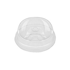 92파이 아이스컵 뚜껑 PET 롱개폐 리드 100개, 1세트, 돔형
