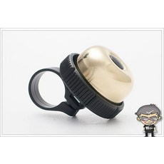 YEARTAH 自行車鈴鐺 復古銅製旋轉警示鈴, 1個