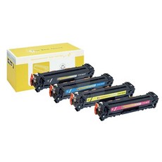 向日葵 HP 環保碳粉匣四色組 CB540A CB541A CB542A CB543A(125A) 適用多款HP印表機, 1個