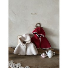 兒童冬季保暖斗篷 寶寶嬰兒聖誕披肩 韓版童裝外出保暖披風