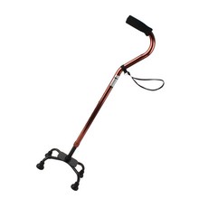 대신 고령자용 지팡이 높이조절 사발 노인 어르신 네발 지팡이 DC8423M, 1개, 색상